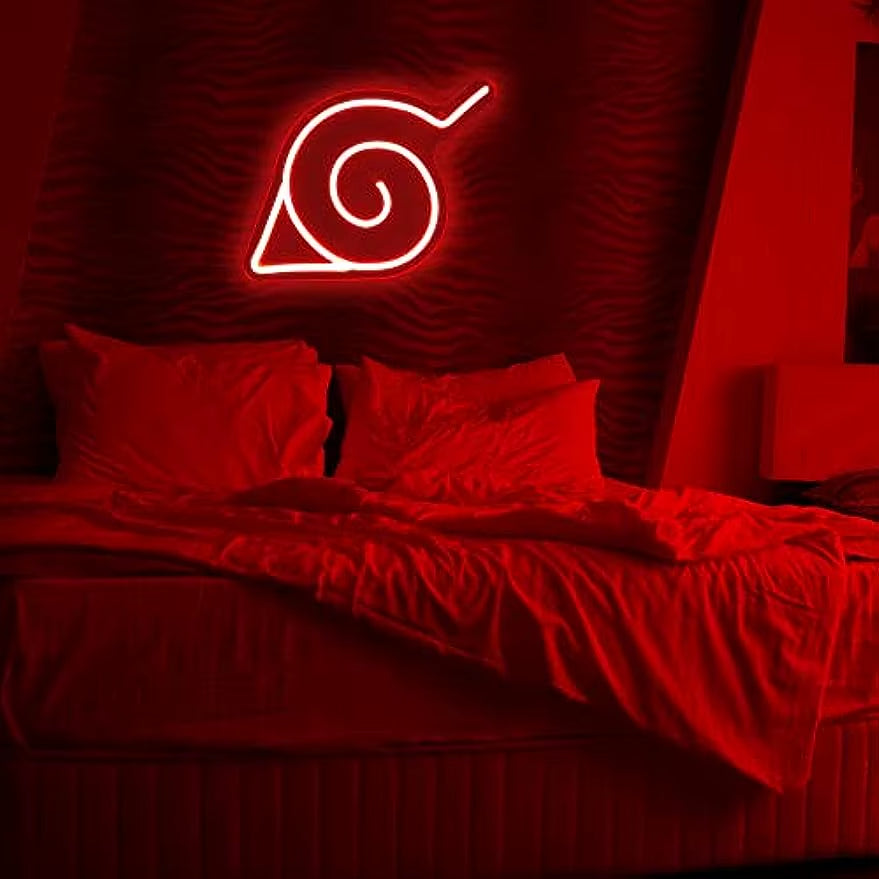 Anime Ninja Neon Sign, Dimmable Anime LED Neon Signs Neon Signs for Wall Decor Light up Signs for Bedroom Living Room Party